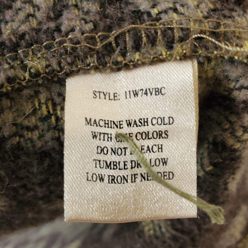 True Grit Dry Goods Animal Print longline soft coat  Size Large Great condition - Picture 2 of 13